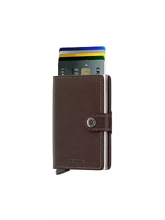 SECRID | Geldbörse - Miniwallet Original Mini Black | braun