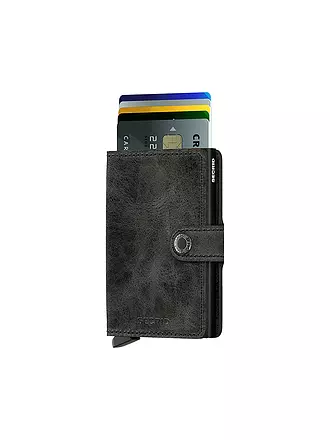 SECRID | Geldbörse - Miniwallet Original Mini Black | schwarz