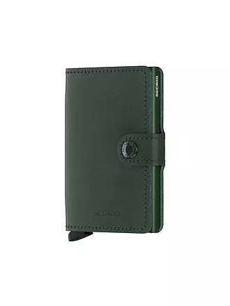 SECRID | Geldbörse - Miniwallet Original Mini Black-Brown | dunkelgrün