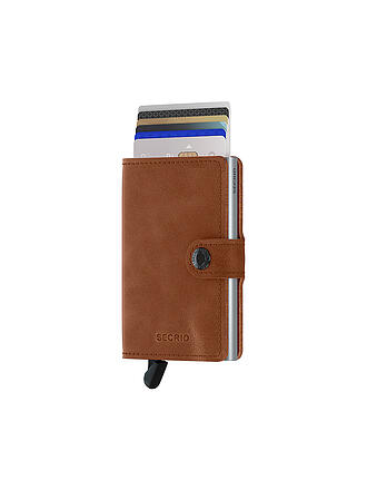 SECRID | Geldbörse - Miniwallet Original Mini Navy | braun