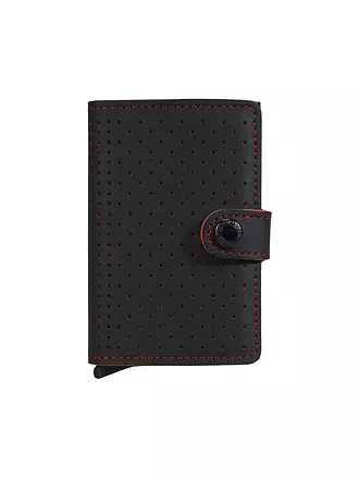 SECRID | Geldbörse - Miniwallet Perforated Mini Black | 