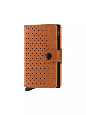SECRID | Geldbörse - Miniwallet Perforated Mini Black | braun
