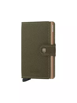 SECRID | Geldbörse - Miniwallet Saffiano Brown | olive