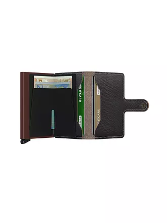 SECRID | Geldbörse - Miniwallet Saffiano Brown | hellbraun