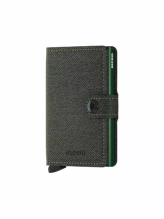 SECRID | Geldbörse - Miniwallet Twist Green | grau