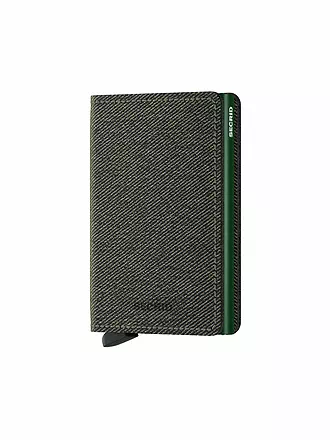 SECRID | Geldbörse - Slimwallet Twist Green | grau