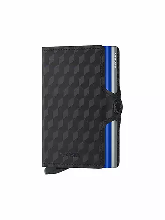 SECRID | Geldbörse - Twinwallet Optical Twin Titanium Blue | 