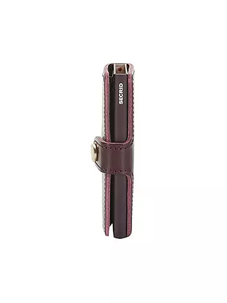 SECRID | Geldbörse PREMIUM MINIWALLET DUSK Bordeaux | 