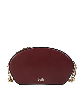 SEE BY CHLOE | Ledertasche - Mini Bag SHELL | rot