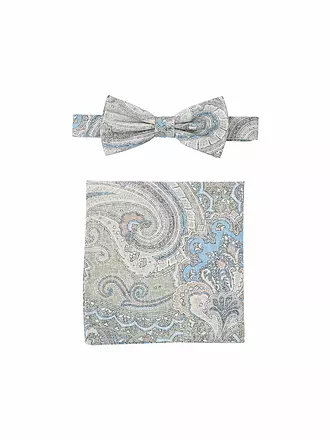 SEIDENFALTER | Set Fliege und Stecktuch PRINCE BOWTIE | dunkelblau