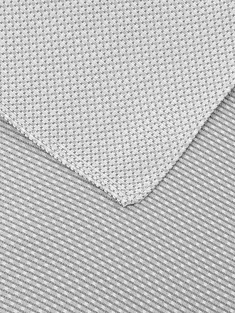 SEIDENFALTER | Stecktuch PRINCE BOWTIE | silber