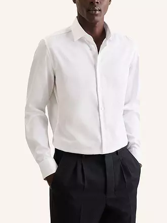 SEIDENSTICKER | Business Hemd Shaped Fit | weiss