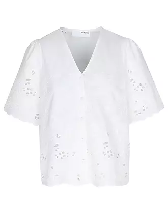 SELECTED FEMME | Bluse SLFDAHLIA BRODERI | schwarz
