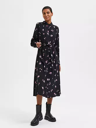 SELECTED FEMME | Hemdblusenkleid SLFWALDA | schwarz