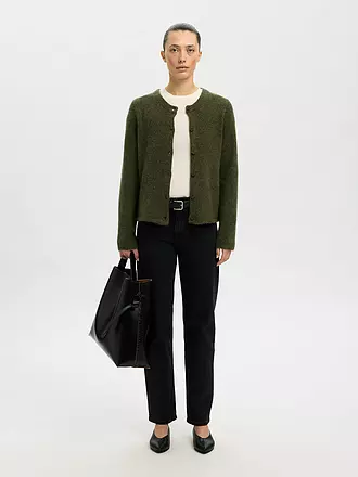 SELECTED FEMME | Strickjacke SLFLULU | olive