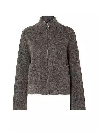 SELECTED FEMME | Strickjacke SLFSIA | grau