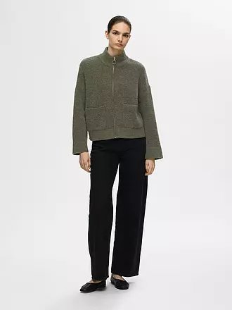 SELECTED FEMME | Strickjacke SLFSIA | olive