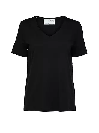 SELECTED FEMME | T-Shirt SLFESSENTIAL | weiss