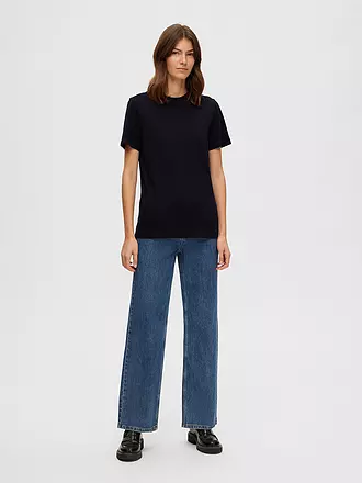SELECTED FEMME | T-Shirt SLFMYESSENTIAL | schwarz