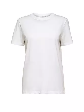 SELECTED FEMME | T-Shirt SLFMYESSENTIAL | weiss
