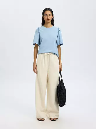 SELECTED FEMME | T-Shirt SLFPENELOPE | hellblau