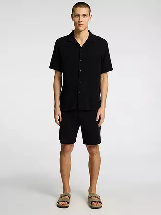 SELECTED | Hemd Slim Fit SLHRELAX-SAL | schwarz