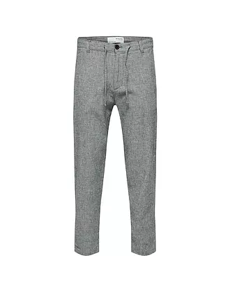 SELECTED | Leinenhose SLH172 | grau