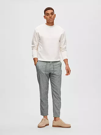 SELECTED | Leinenhose SLH172 | grau
