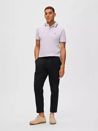 SELECTED | Leinenhose SLHSLIMTAPE | schwarz