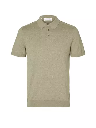 SELECTED | Poloshirt SLHBERG | grau