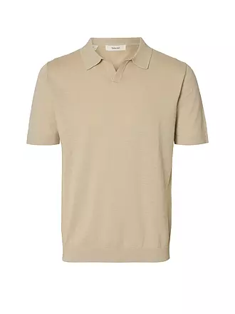 SELECTED | Poloshirt SLHMATTIS | beige
