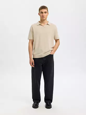 SELECTED | Poloshirt SLHMATTIS | beige