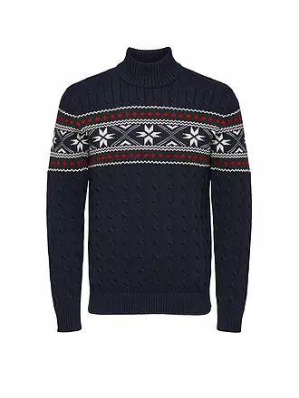 SELECTED | Pullover SLHFLAKE | blau