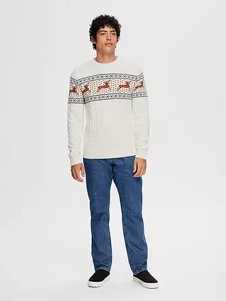 SELECTED | Pullover SLHREINDEER | beige