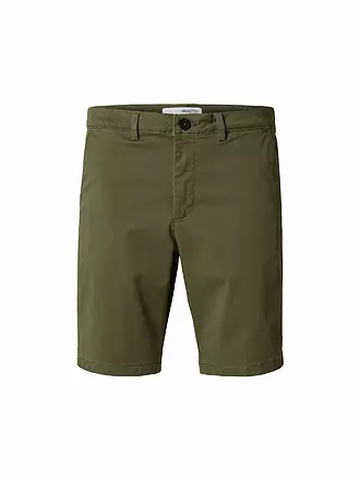 SELECTED | Shorts SLHSLIM-MILES | olive