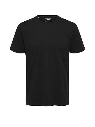 SELECTED | T-Shirt SLHASPEN | schwarz