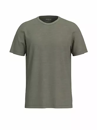 SELECTED | T-Shirt SLHASPEN | schwarz