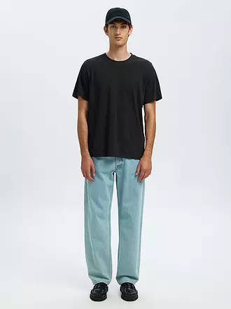SELECTED | T-Shirt T-Shirt SLHASPEN | schwarz