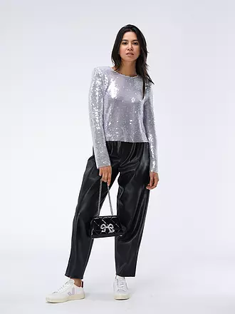 SELF-PORTRAIT | Langarmshirt | silber