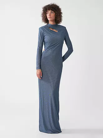 SELF-PORTRAIT | Maxikleid | blau