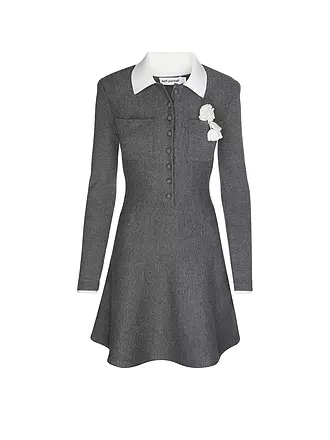 SELF-PORTRAIT | Minikleid | grau
