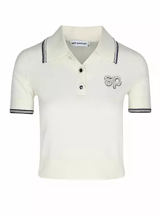 SELF-PORTRAIT | Poloshirt | creme