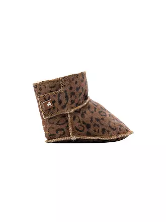 SHEPHERD OF SWEDEN | Baby Schuhe BORAS LEOPARD | braun