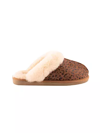 SHEPHERD OF SWEDEN | Hausschuhe - Slipper Jessica stone | camel