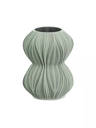 SHEYN | Vase FALD 99g Sage Green | hellblau