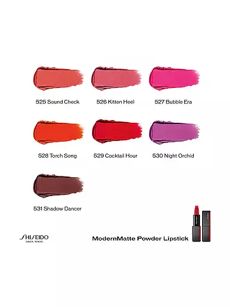 SHISEIDO | Lippenstift - ModernMatte Powder Lipstick ( 525 Sound Check ) | rosa