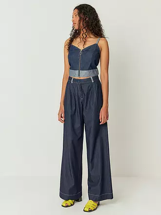 SKFK | Jeans Wide Leg  ALMIKE | dunkelblau