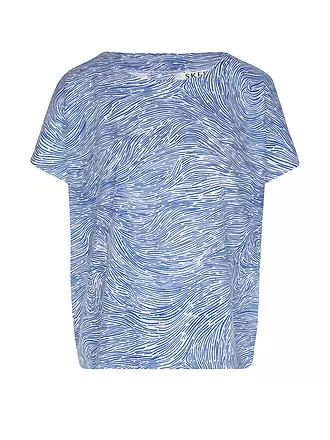 SKFK | T-Shirt IRIDE | blau
