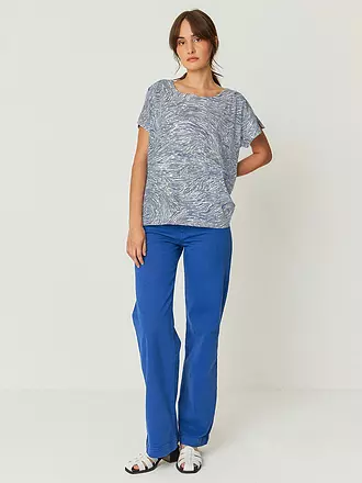 SKFK | T-Shirt IRIDE | blau
