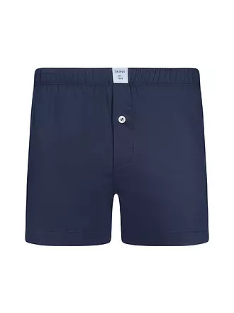 SKINY | Boxershorts blue microstripes | dunkelblau